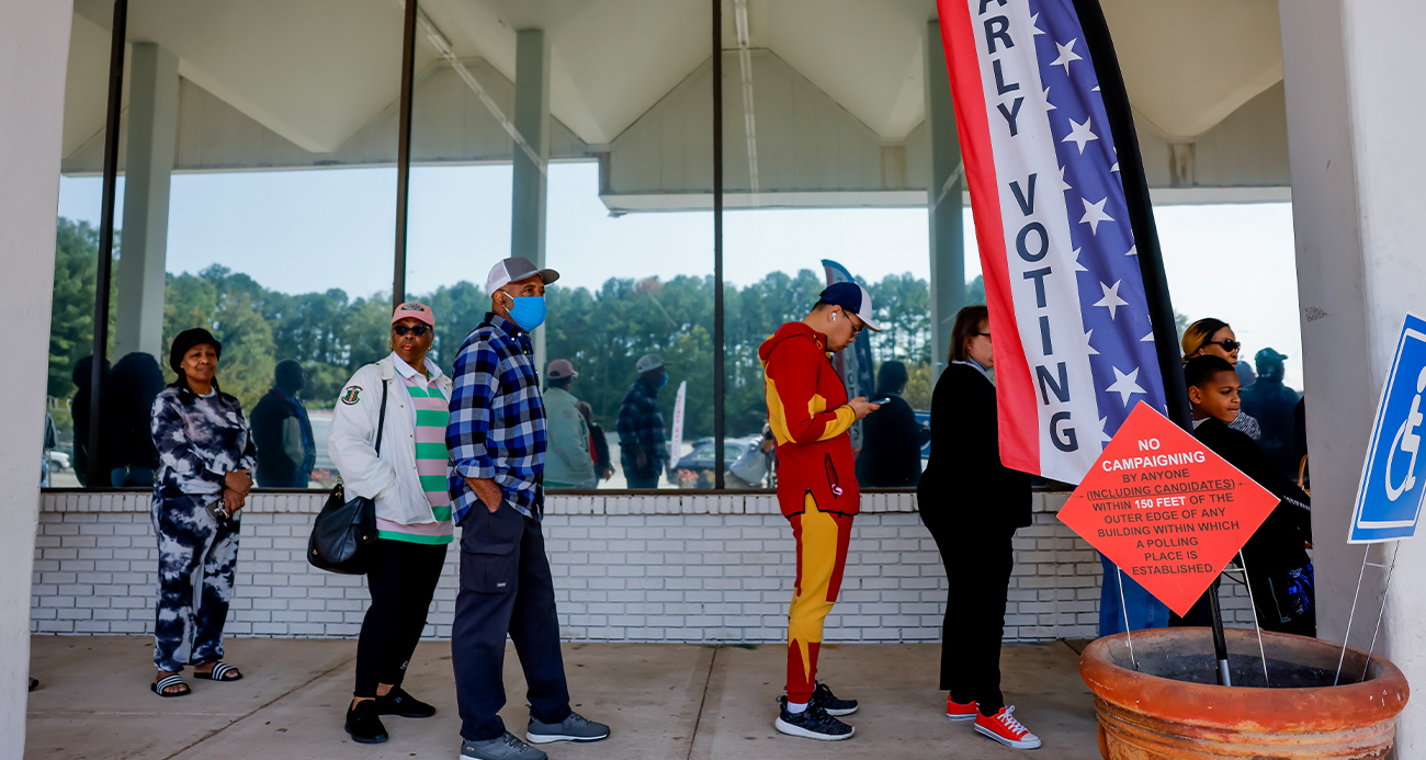 ABD’de başkanlık seçimi için ilk oy verme işlemi Georgia’da başladı