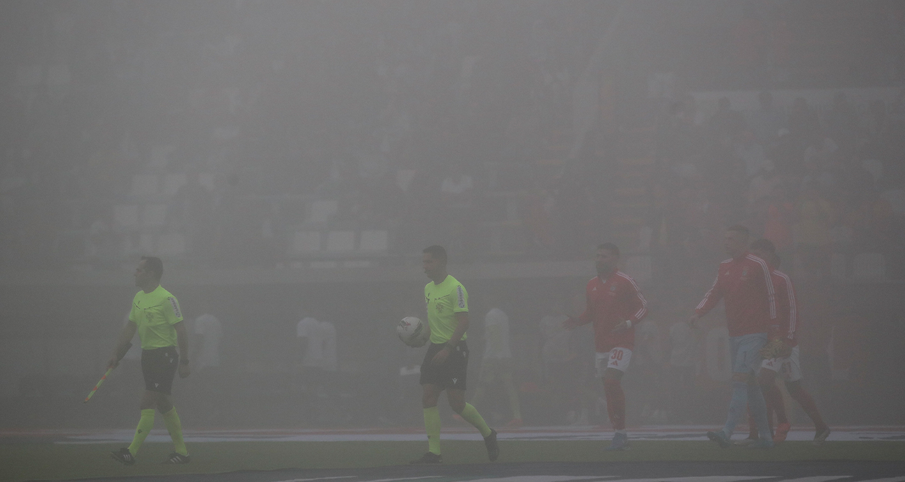 Nacional – Benfica maçı yoğun sis nedeniyle ertelendi