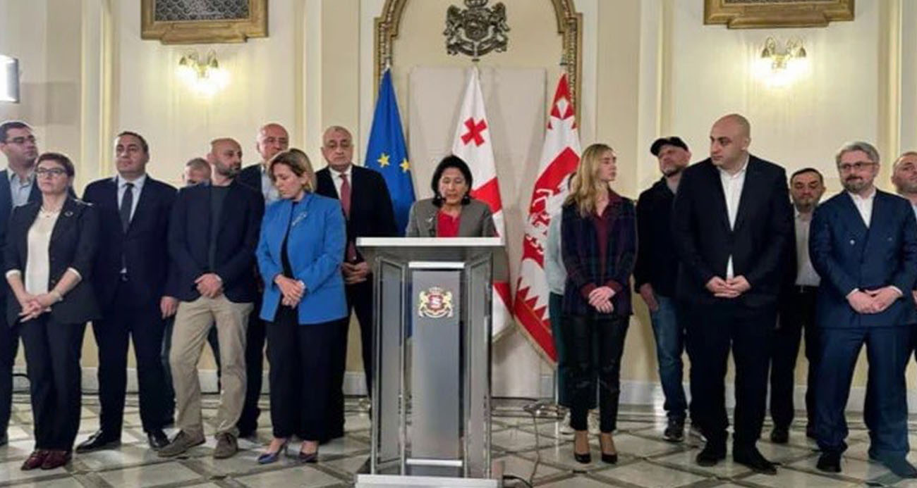 Gürcistan Cumhurbaşkanı Zurabişvili: “Seçimleri tanımıyorum”