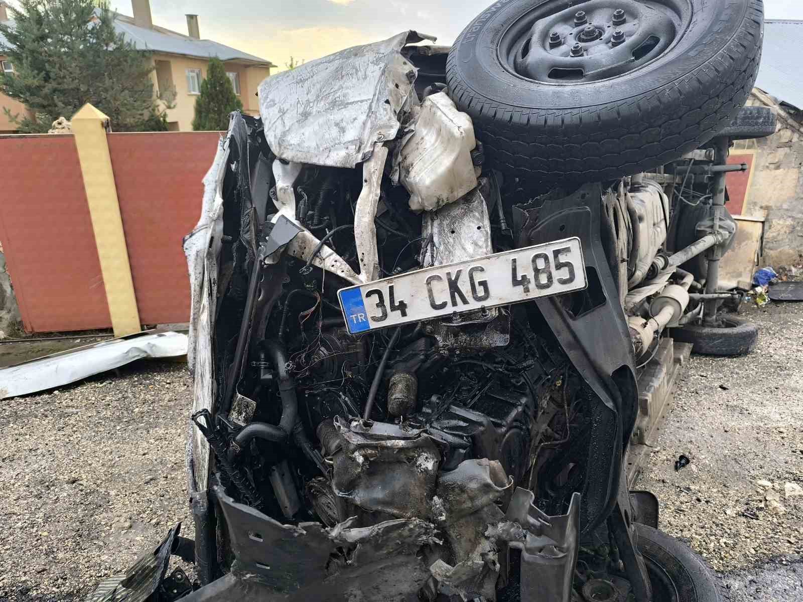 Van’da trafik kazası: 1 yaralı