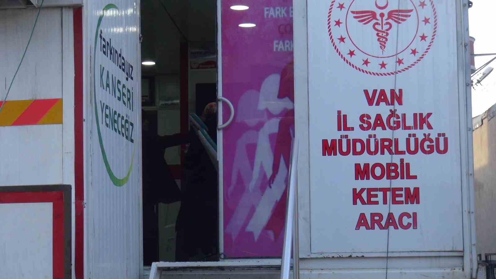 Mobil KETEM aracı ile Van’da kanser vakaları yarı yarıya azalacak