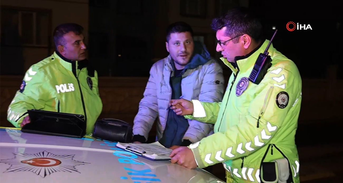 Alkollü sürücü: “İnanmıyorum komiserim, bir daha ölçebilir miyiz?”