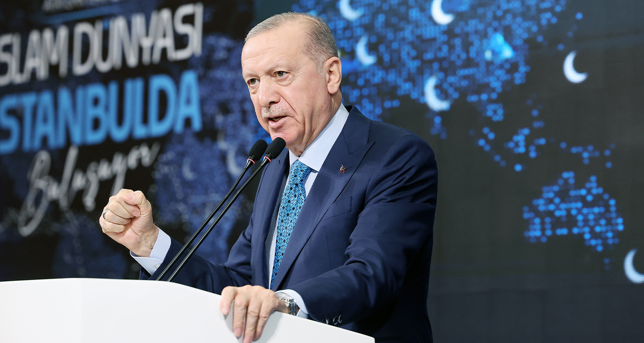 Cumhurbaşkanı Erdoğan: “İnsanlığın tüm kurumlarıyla kan kaybettiği dönemdeyiz”