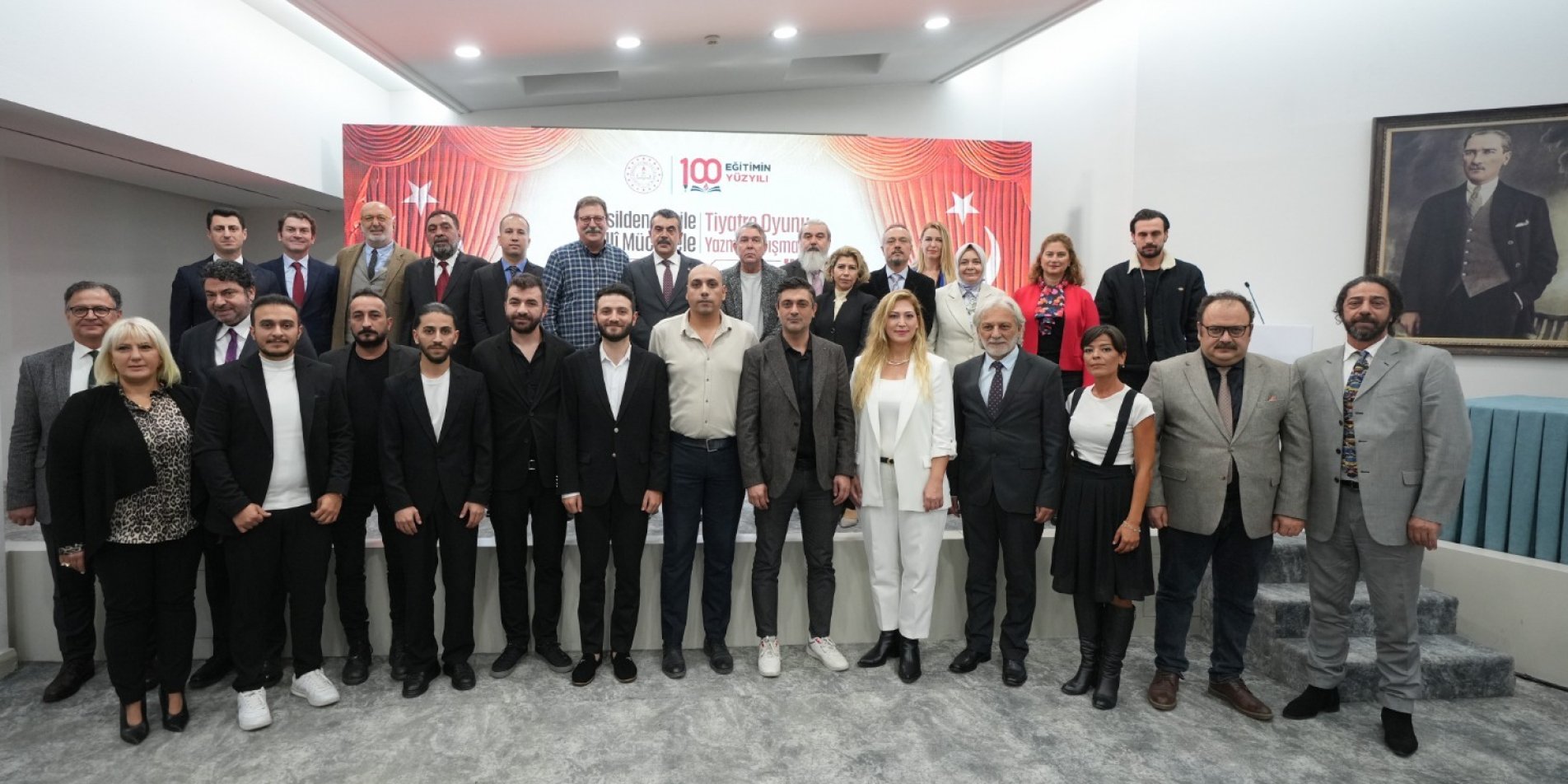 “Nesilden ‘Nesile Millî Mücadele’ Tiyatro Oyunu Yazma Yarışması’nın ödül töreni yapıldı