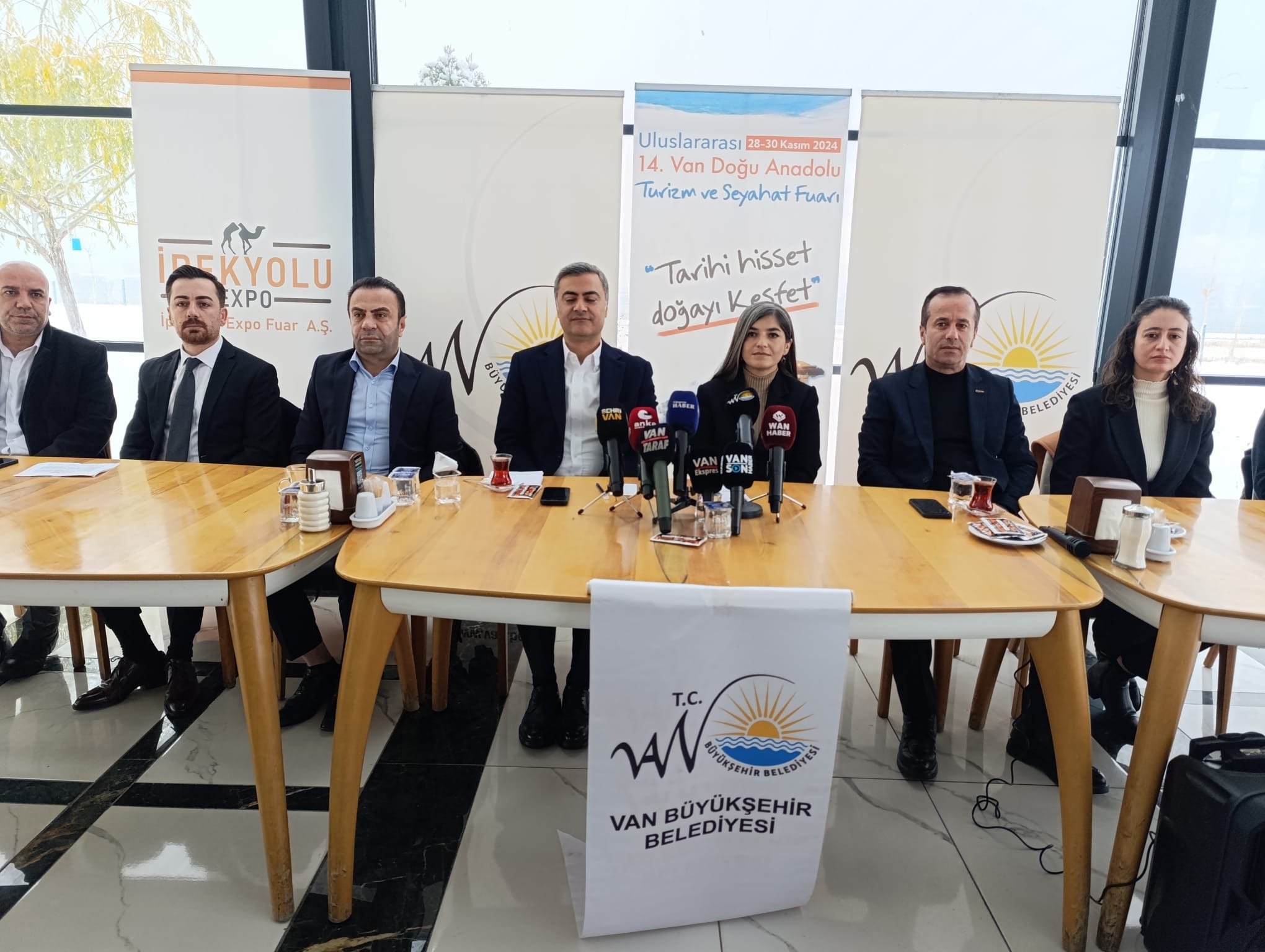 Uluslararası 14. Van Doğu Anadolu Turizm ve Seyahat Fuarı’nın lansman toplantısı yapıldı