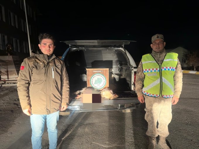 Van’da gece avcılığı yapan kişiye 15 bin 873 lira ceza