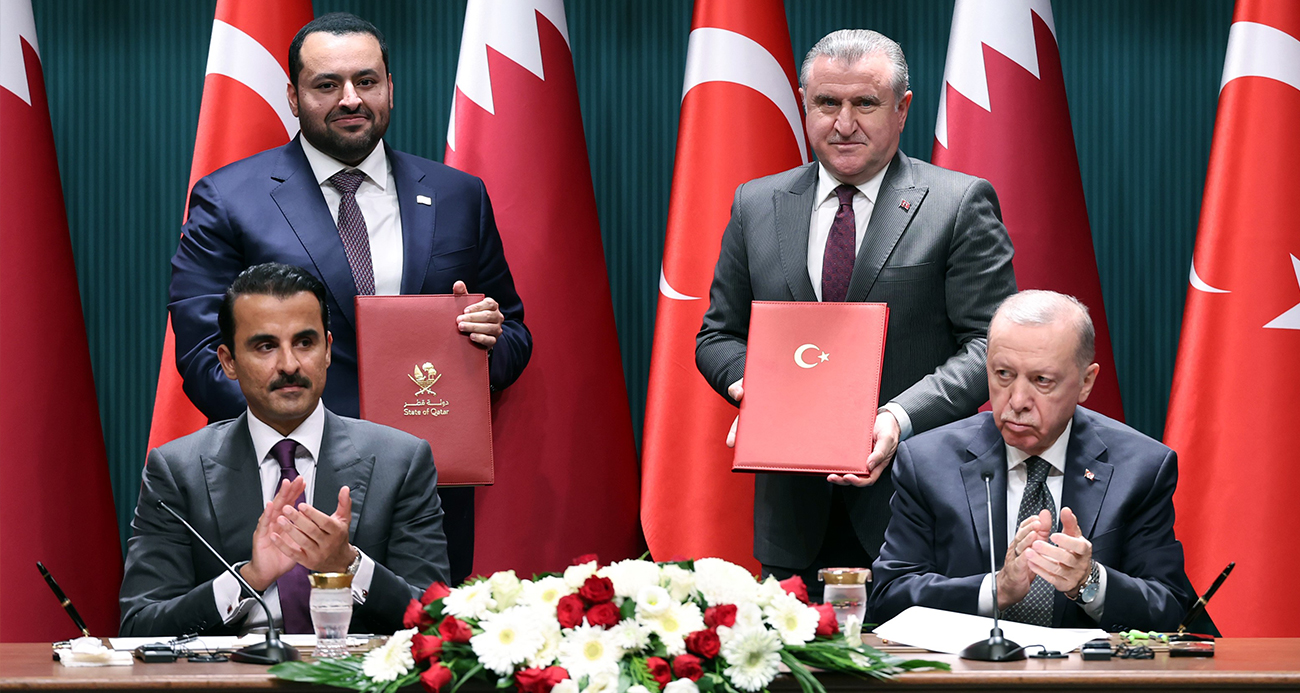 Türkiye ile Katar arasında 8 yeni anlaşma imzalandı