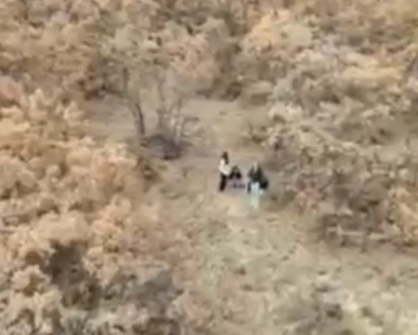 Gezide kaybolan 5 kız çocuğu dron yardımı ile bulundu