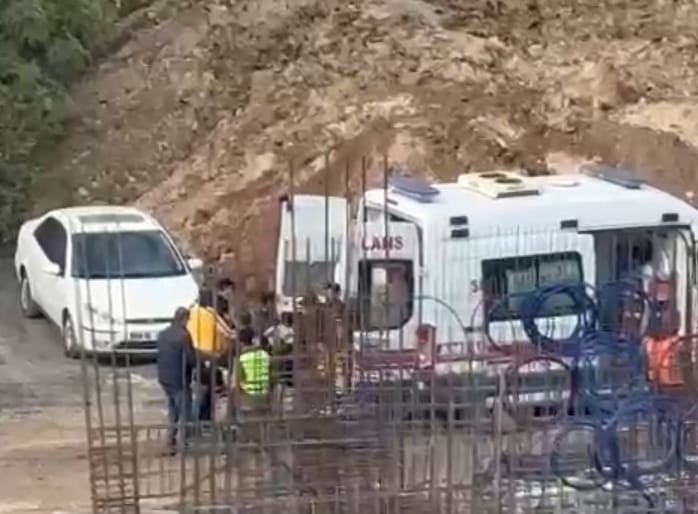 Şantiye çalışanı işçiler arasında kavga çıktı