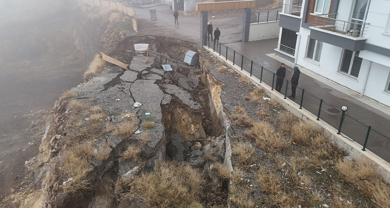 Ankara’da toprak kayması