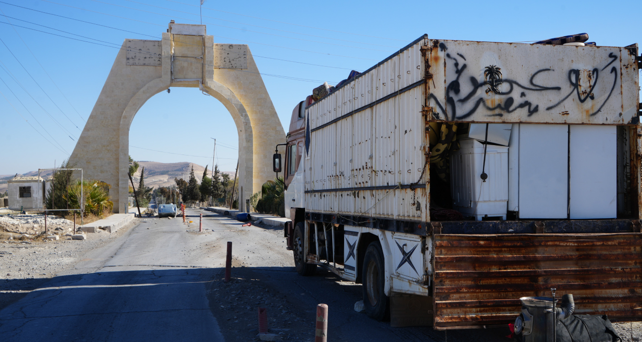 Tişrin Barajı görüntülendi