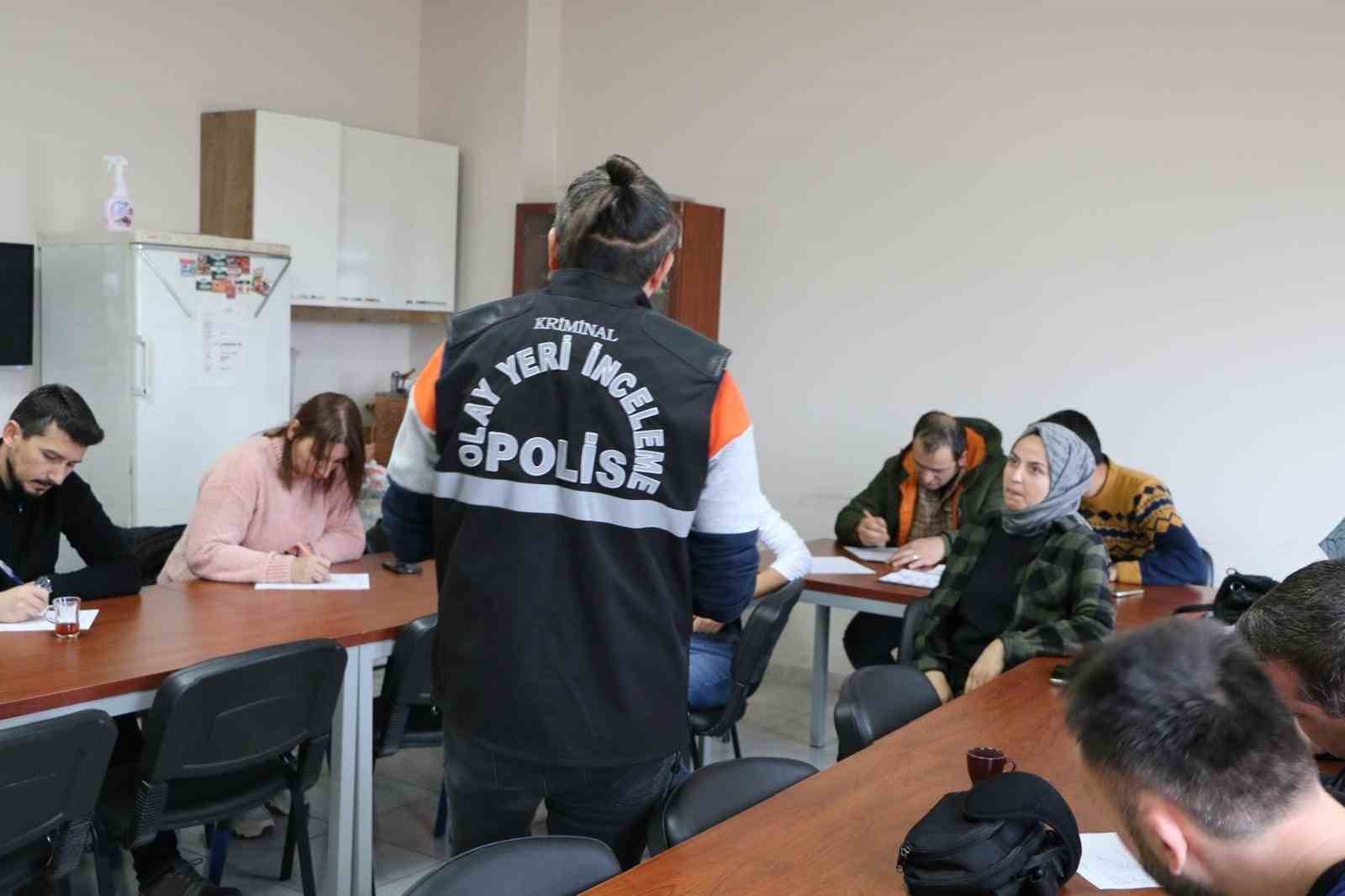 Polislere “Yerli ve Milli Biyometrik Veri Yönetim Sistemi” eğitimi