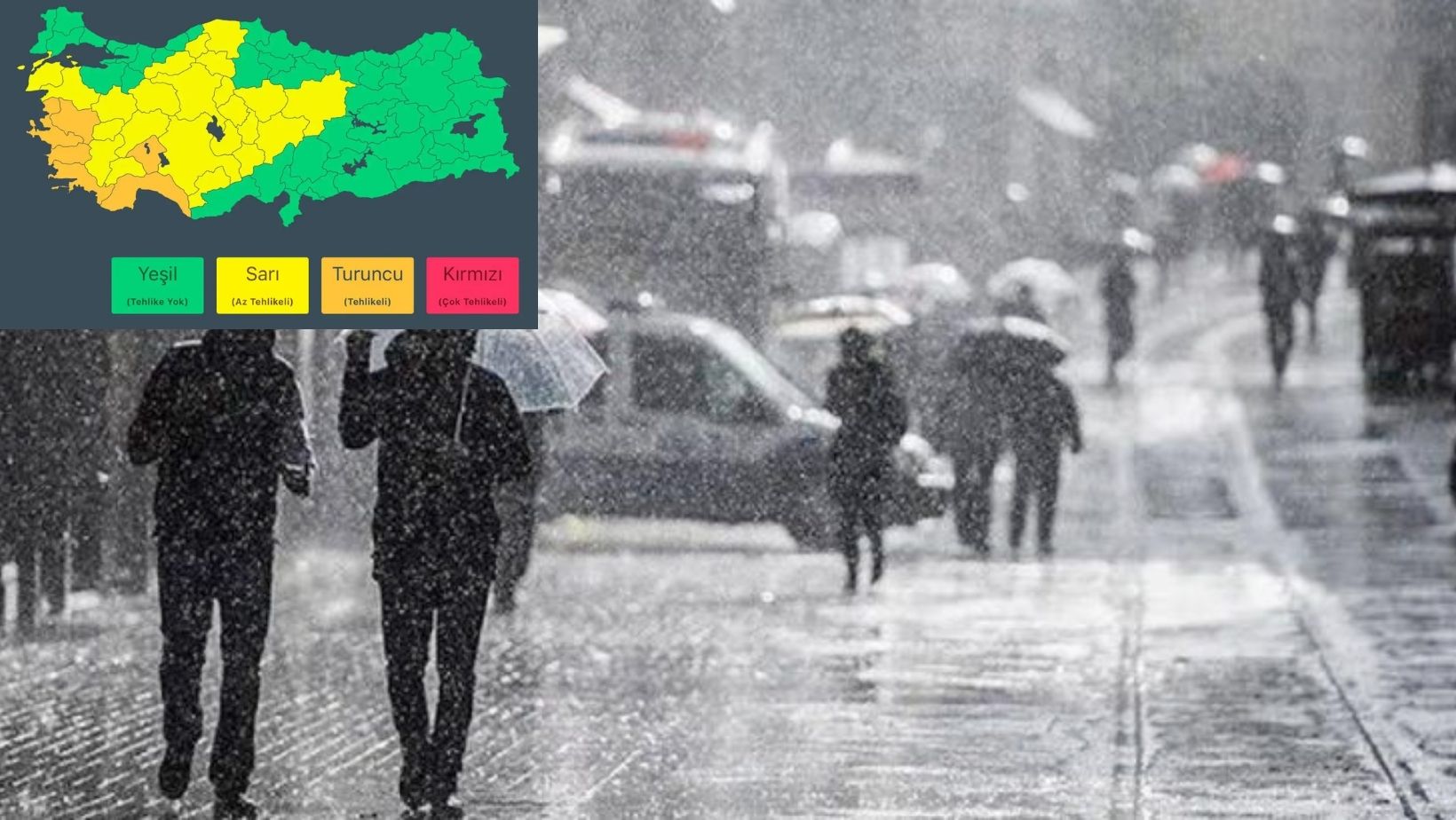 Bakanlıktan 6 il için “Turuncu uyarı”