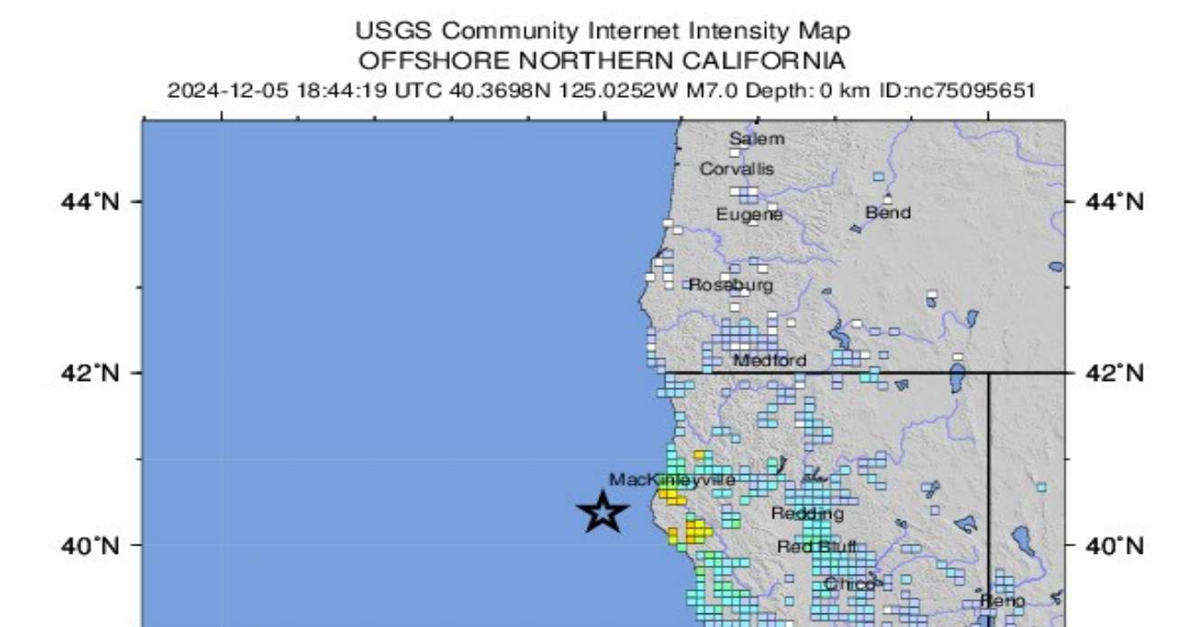 California açıklarında 7.0 büyüklüğünde deprem: Tsunami uyarısı yapıldı