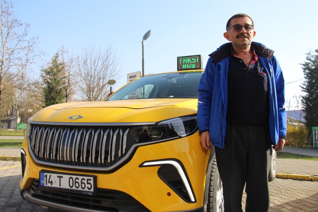 İlk Togg taksisinin taksimetre sorunu çözüldü