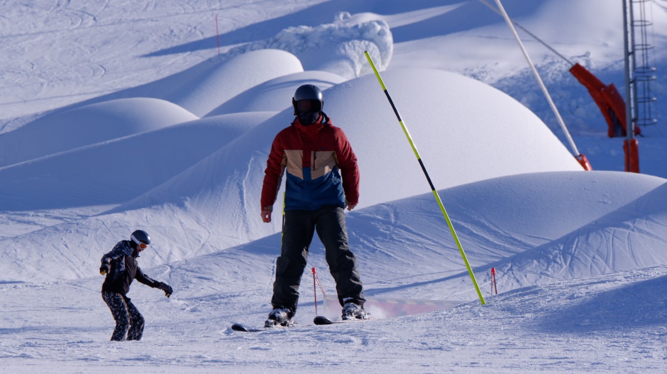 Palandöken’de kayak keyfi başladı
