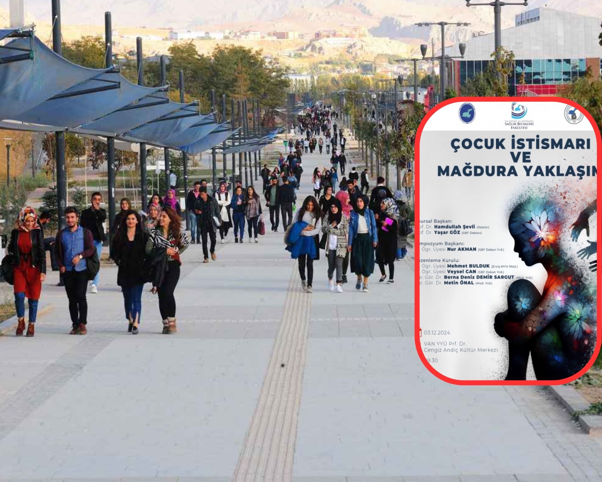 Van Yüzüncü Yıl Üniversitesi’nde Çocuk İstismarı ve Mağdura Yaklaşım Sempozyumu Düzenleniyor