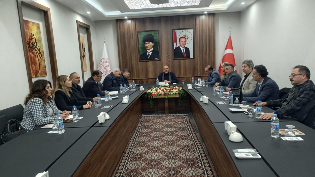 Van’da 2025 yılı için eğitim hedefleri toplantısı gerçekleştirildi