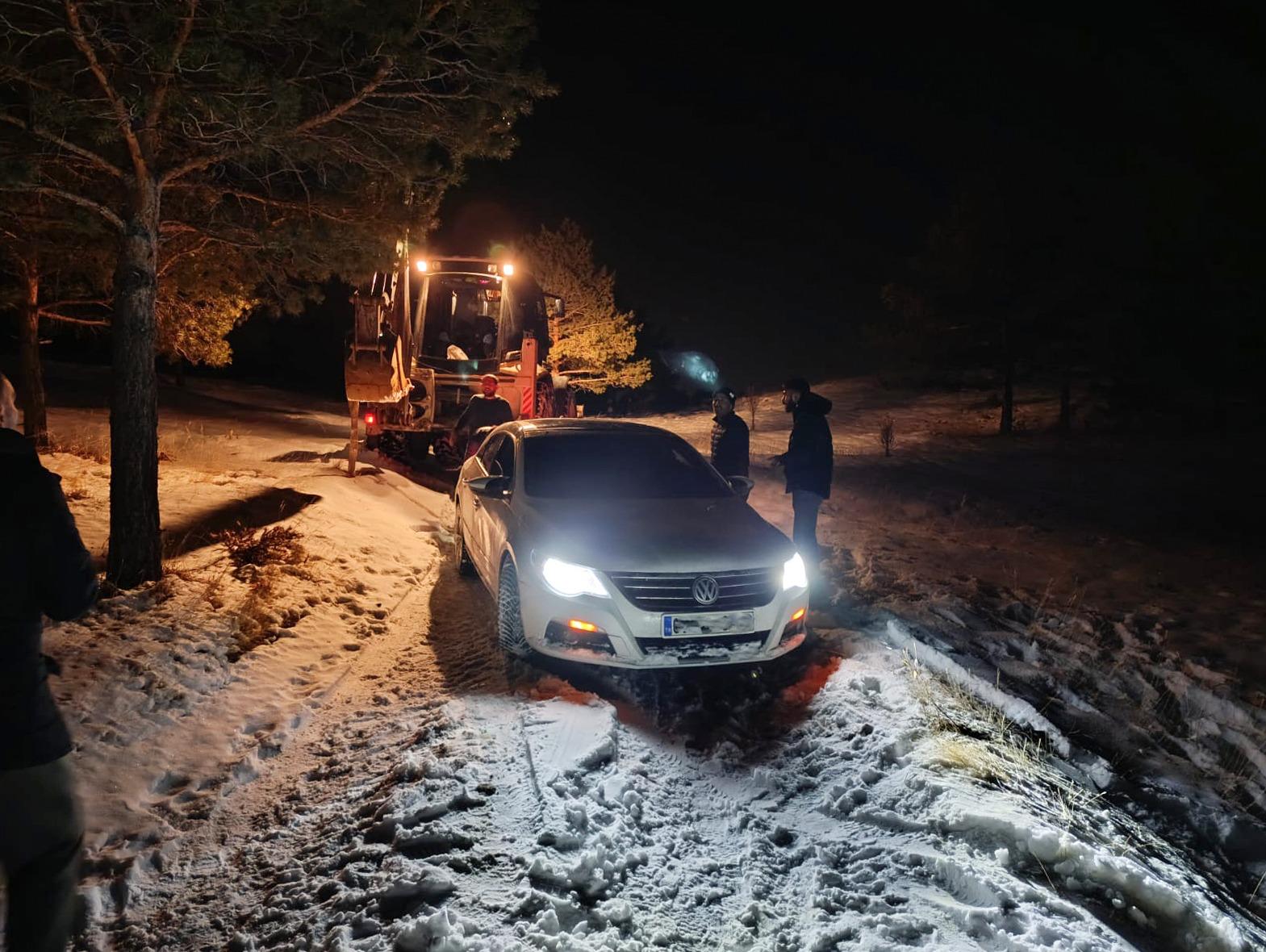 Van’da gece yarısı kurtarma operasyonu