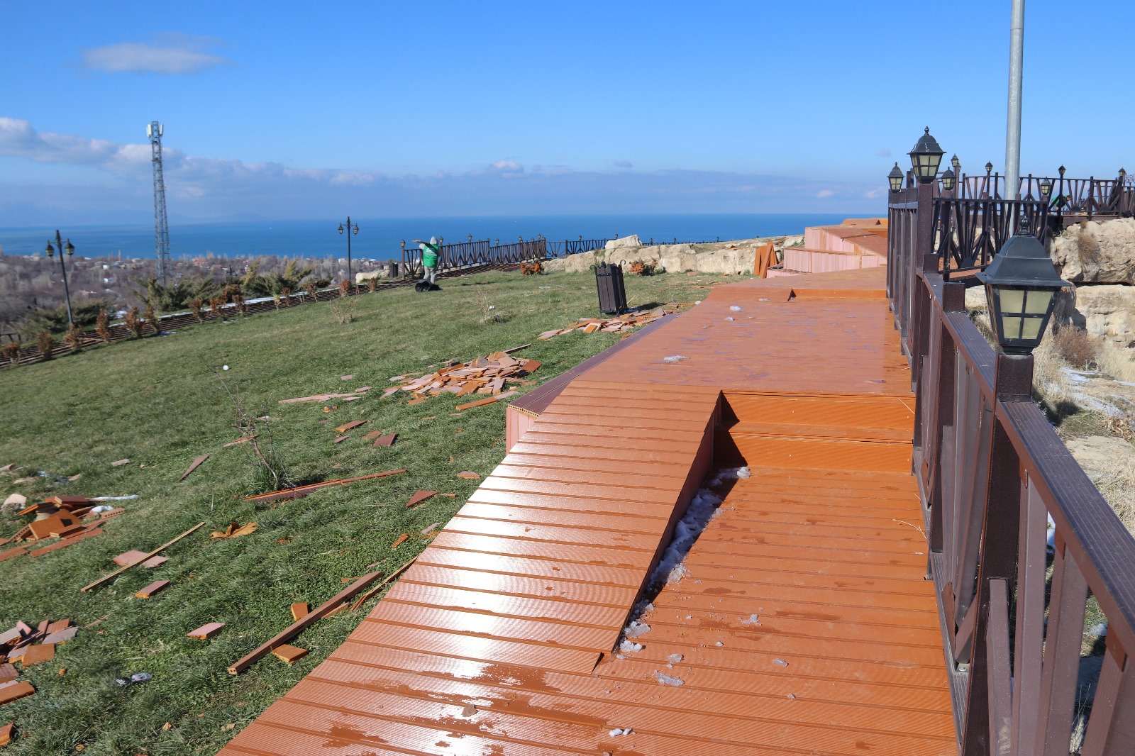 Van’da gelin ve damatların sevdiği mekan yenileniyor