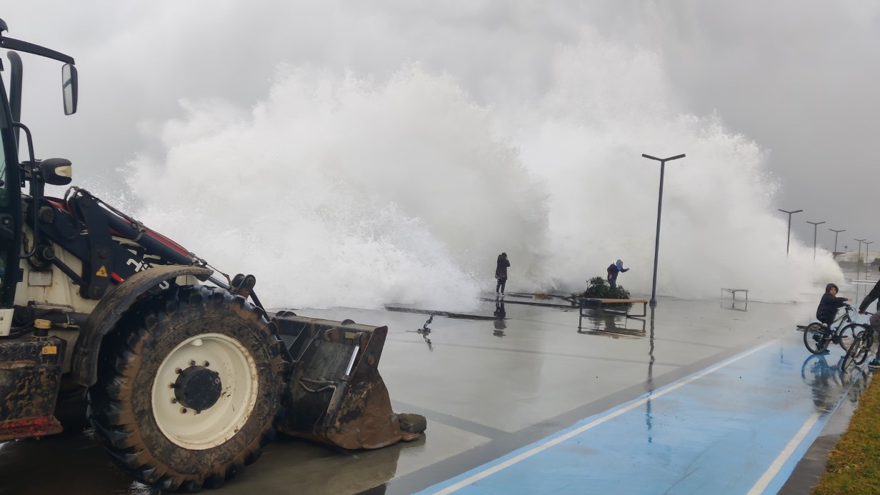 Fotoğraf çekmek isterlerken, az kalsın canlarından oluyorlardı