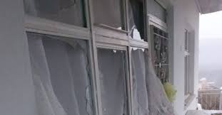 Burdur’da bir eve yıldırım düştü