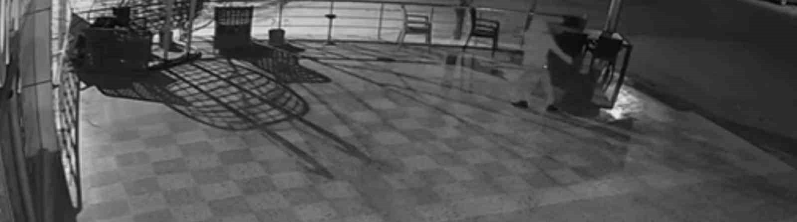 Güvenlik kamerasına yansıyan iyilik