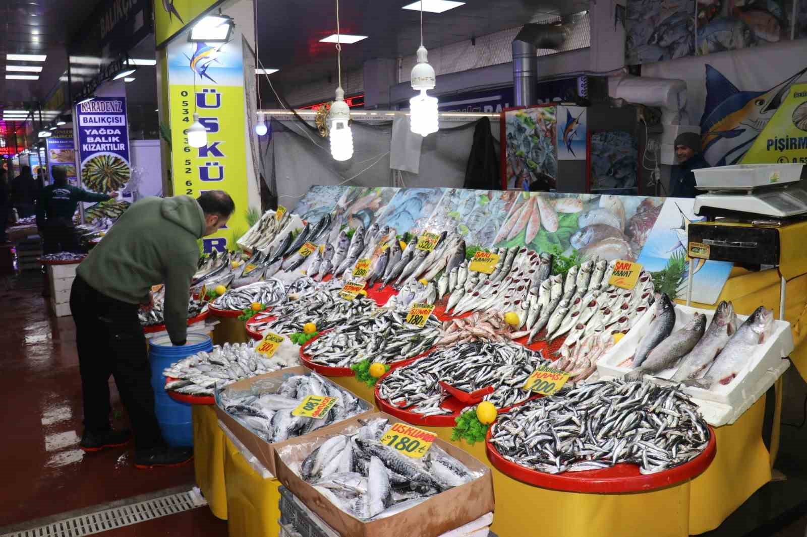 Havalar soğuyunca balığa talep arttı