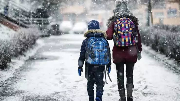 Van’da okullar tatil edildi 