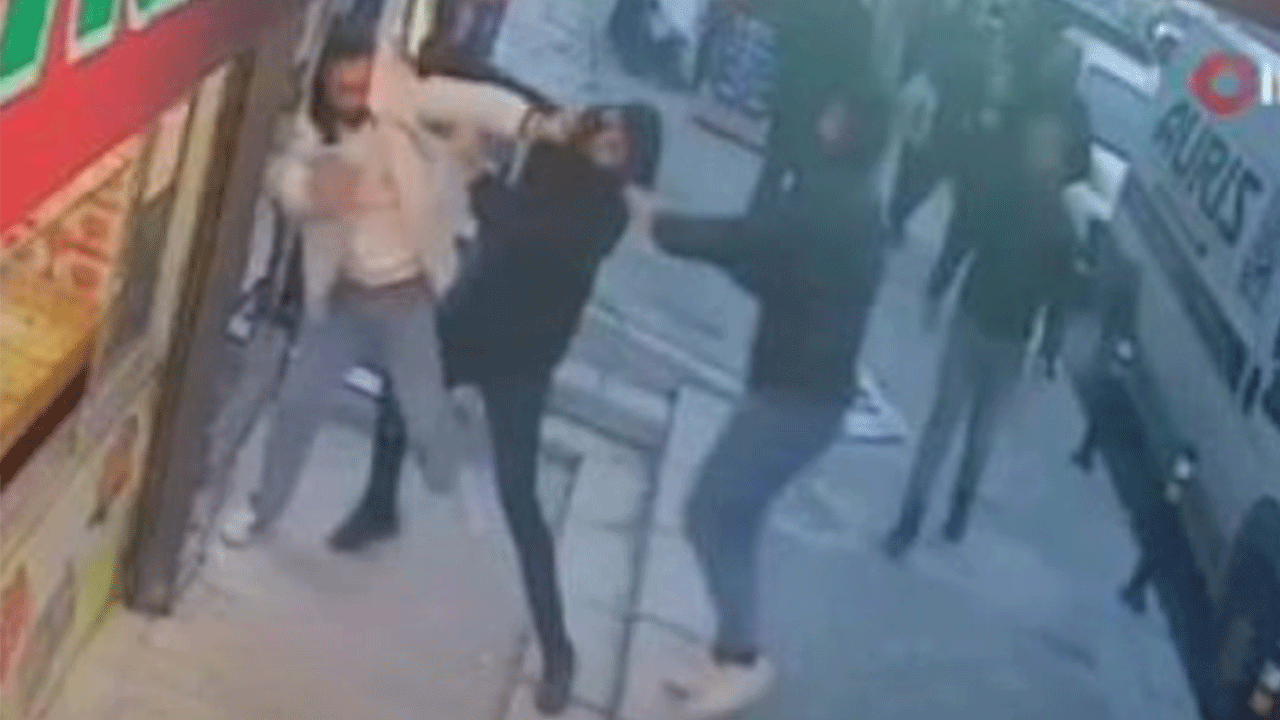 Sokak’ta dehşet anı kameralarda