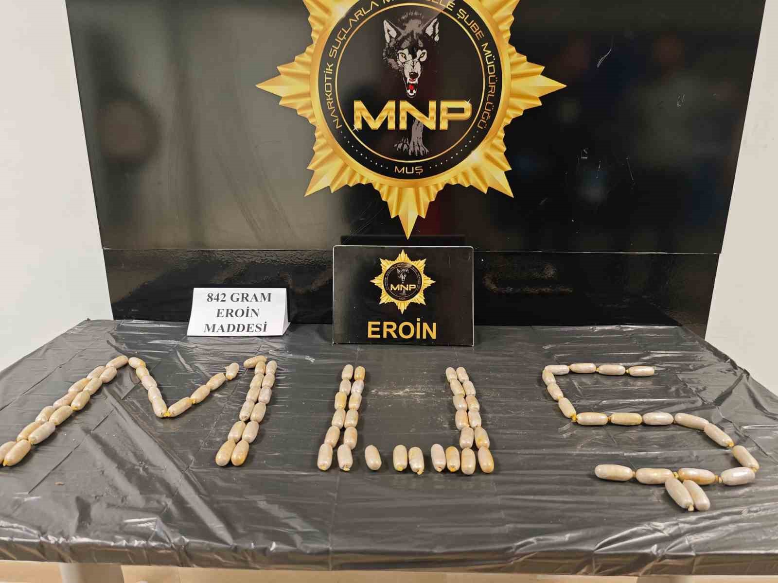 Midesinde uyuşturucu taşıyan şahıs yakalandı