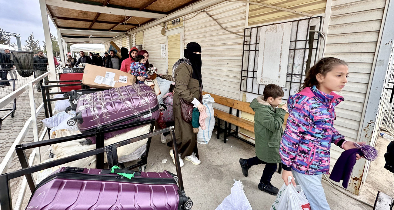 Suriyelilerin yurtlarına dönüşü sürüyor