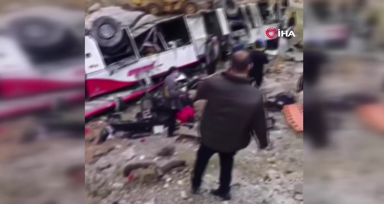 İran’da yolcu otobüsü uçuruma yuvarlandı: 10 ölü, 4 yaralı