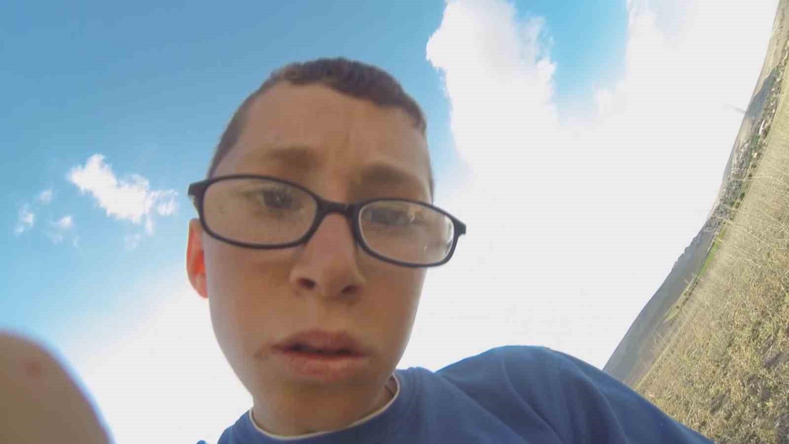 Köy çocuklarının dron şaşkınlığı kamerada