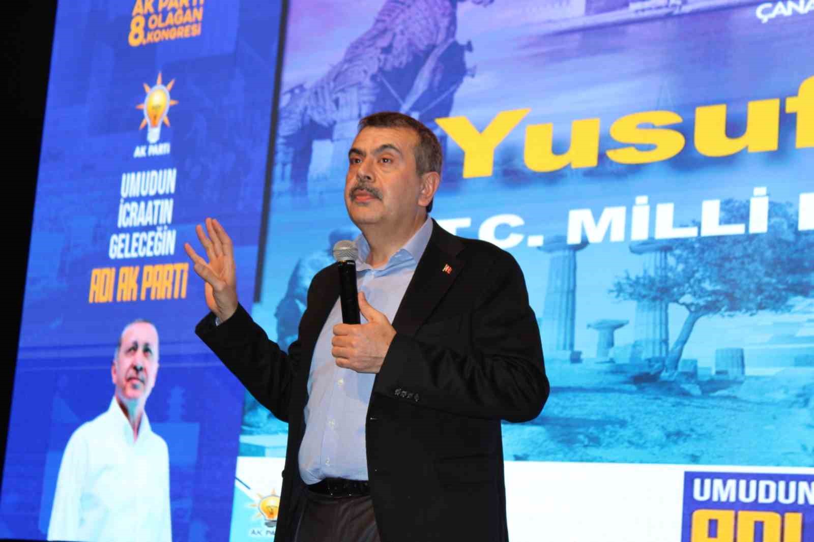 Milli Eğitim Bakanı Yusuf Tekin: “Biz her alanda kendi modelimizi üretebilecek bir ülkeyiz”