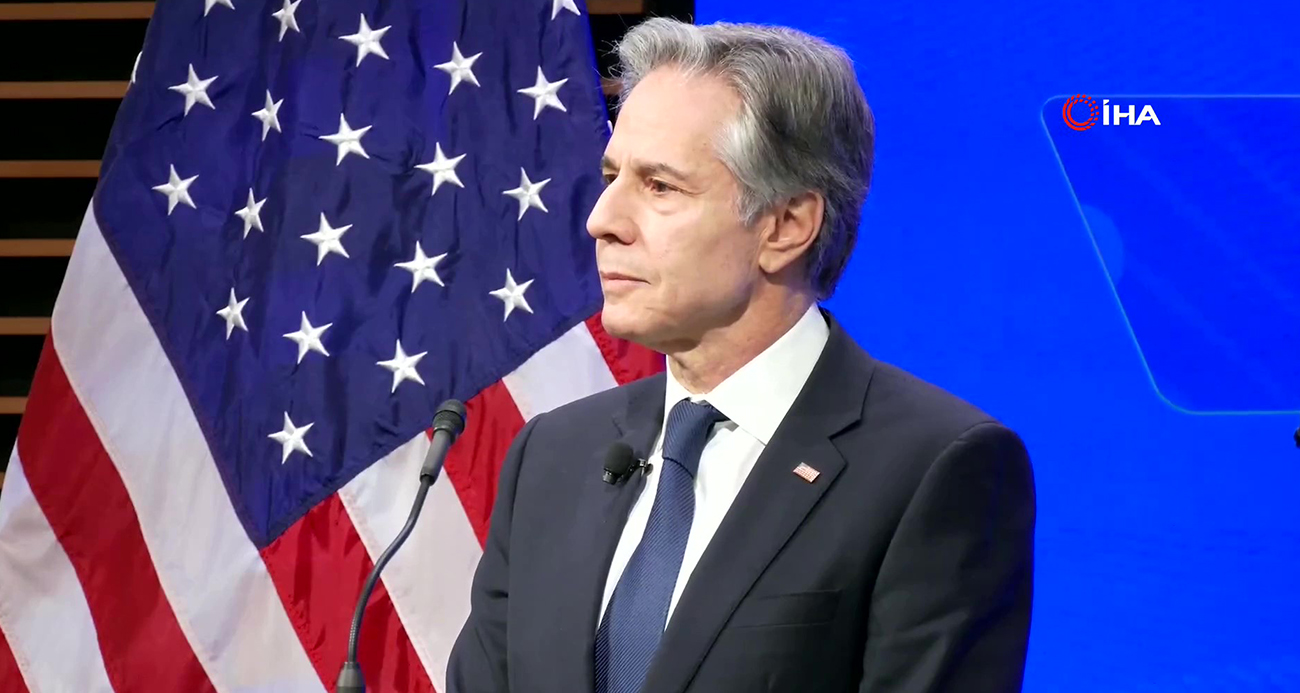 ABD Dışişleri Bakanı Blinken’e Gazze protestosu: “Soykırım bakanı”