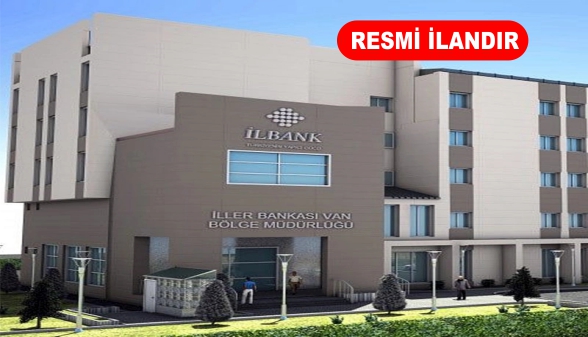 İLLER BANKASI A.Ş. VAN BÖLGE MÜDÜRLÜĞÜ SÜRÜCÜ HİZMET ALIM İŞİ YAPTIRACAK