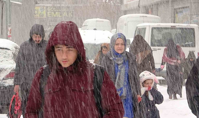 Van’a bir uyarı da AKOM’dan geldi: Kar yağışı, gizli buzlanma, don olayı ve sis’e dikkat!