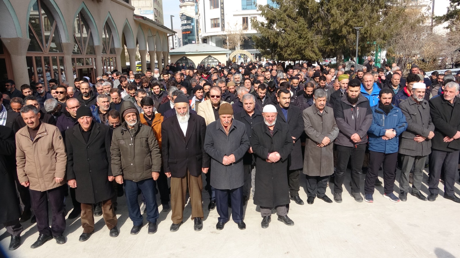 Van’da Gazzeli komutanlar için gıyabi cenaze namazı kılındı
