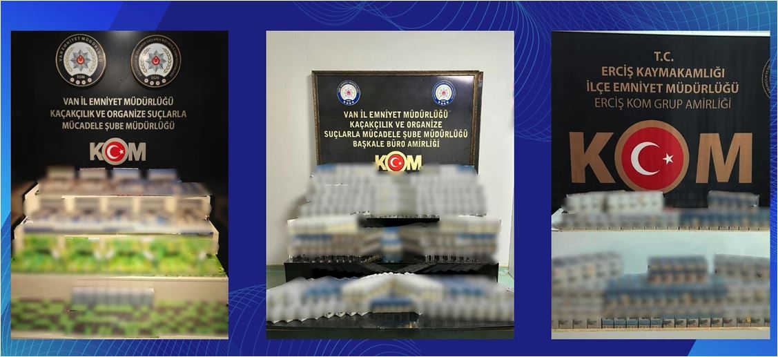 Van’da gümrük kaçakçılığı operasyonu