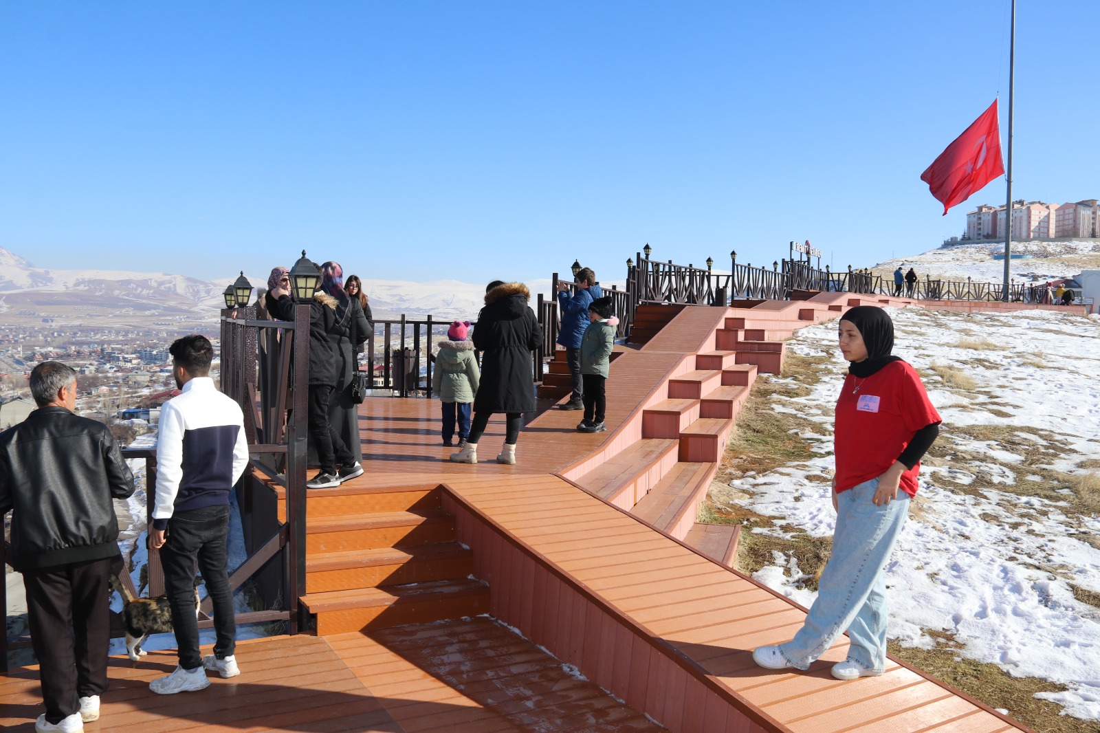 Van’daki seyir tepesi yeni görünümüne kavuştu