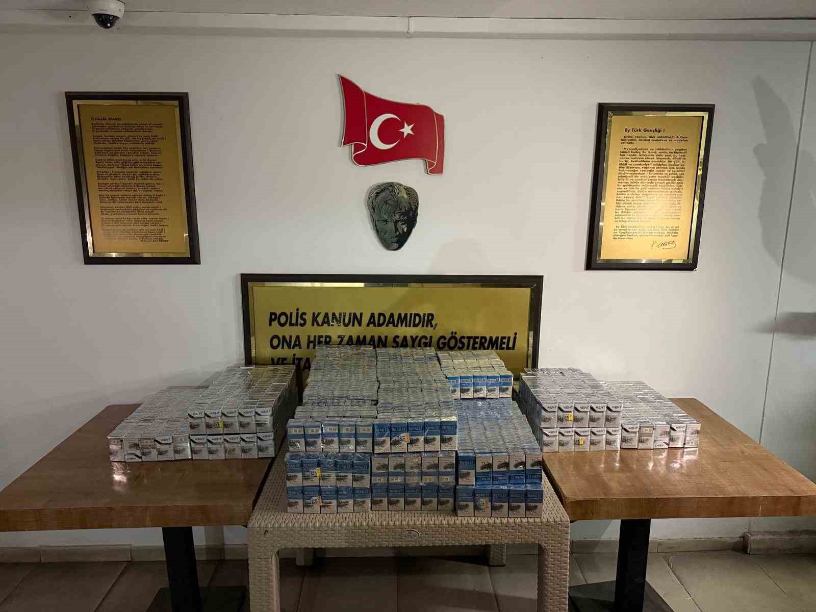 Ağrı’da kaçak sigara operasyonu