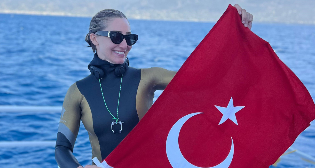 Serbest Dalış Dünya Rekortmeni Şahika Ercümen dünya listesinde