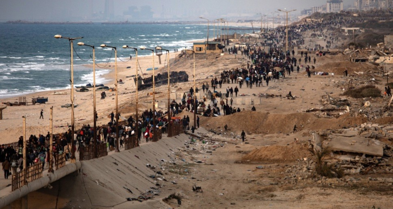 Gazze’nin kuzeyine dönen Filistinlilerin sayısı 500 bini geride bıraktı