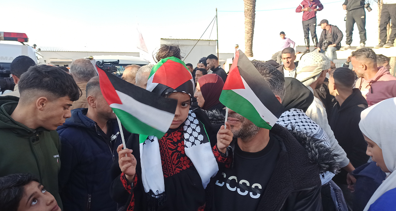 İsrail’in serbest bıraktığı 16 Filistinli Gazze’de