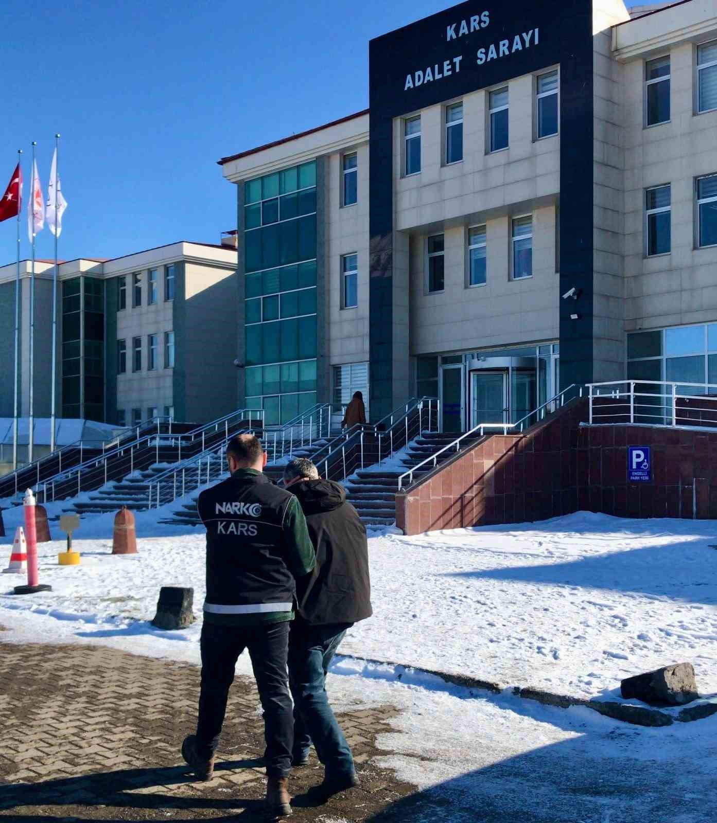 Kars’ta uyuşturucu operasyonu: 1 kişi tutuklandı