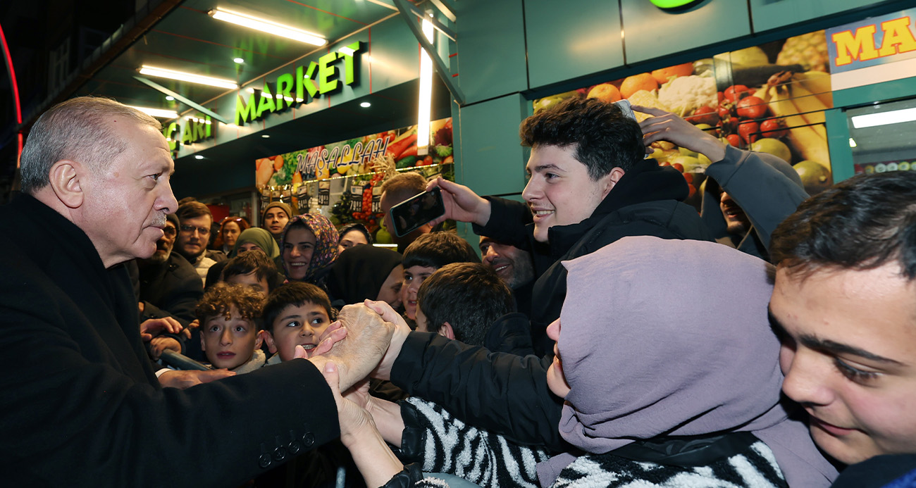 Cumhurbaşkanı Erdoğan, memleketi Rize’de