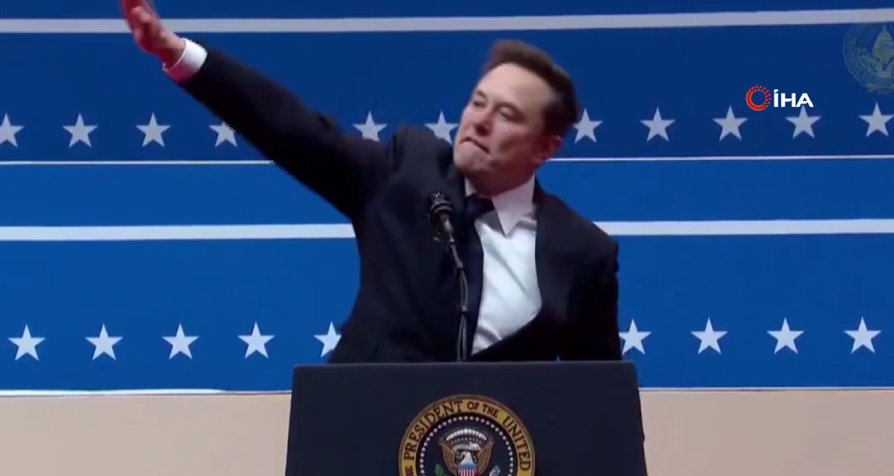 Elon Musk’ın hareketi Nazi selamına benzetildi