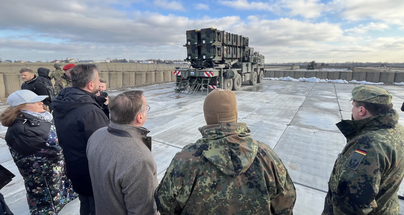 Almanya, Polonya’ya 2 Patriot füze savunma sistemi konuşlandırdı