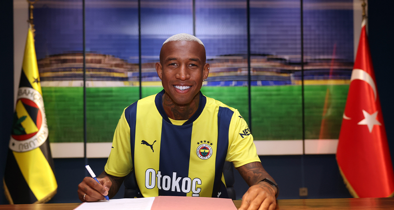 Anderson Talisca, Fenerbahçe ile sözleşme imzaladı